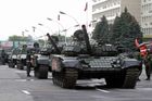 Tanky proruských separatistů v Donbasu