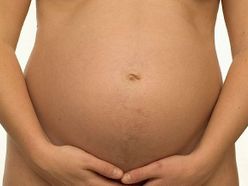 Těhotná žena, 34. týden těhotenství