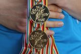 Také Martina Sáblíková má z letoška plno medailí. Jen na MS v Heerenveenu získala dvě zlata.