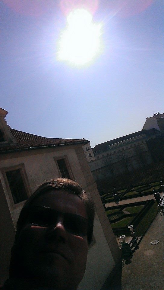 zatmění Slunce 2015 - Zdeněk Škromach selfie