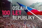 Tisíce lidí slavily sto let republiky v Praze. Přestaňme se litovat, řekl Pithart