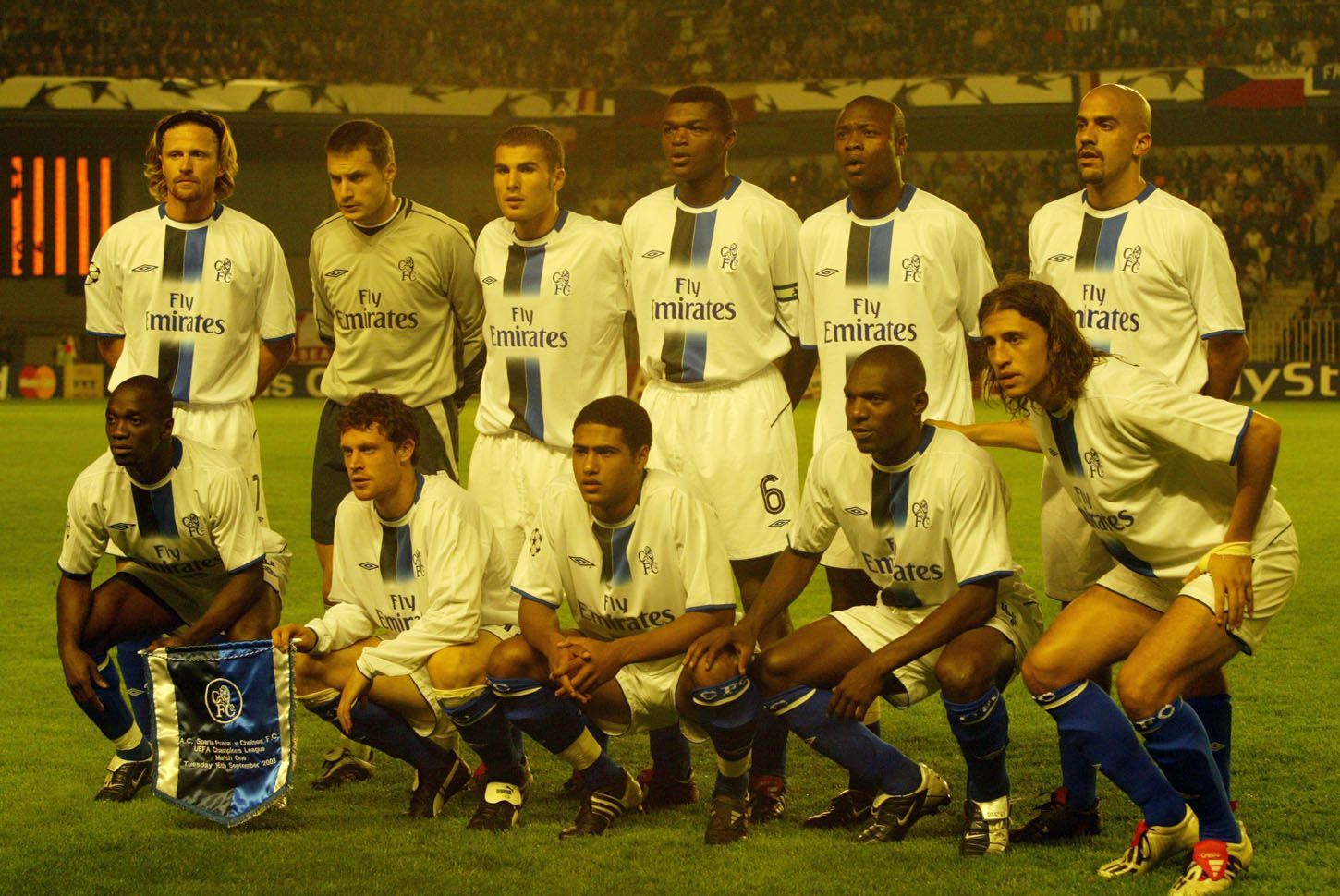 Sparta - Chelsea, Liga mistrů 2003