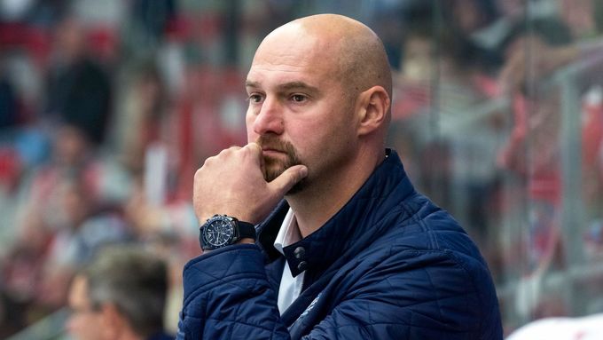 Libor Zábranský, nyní již bývalý trenér hokejové Komety Brno
