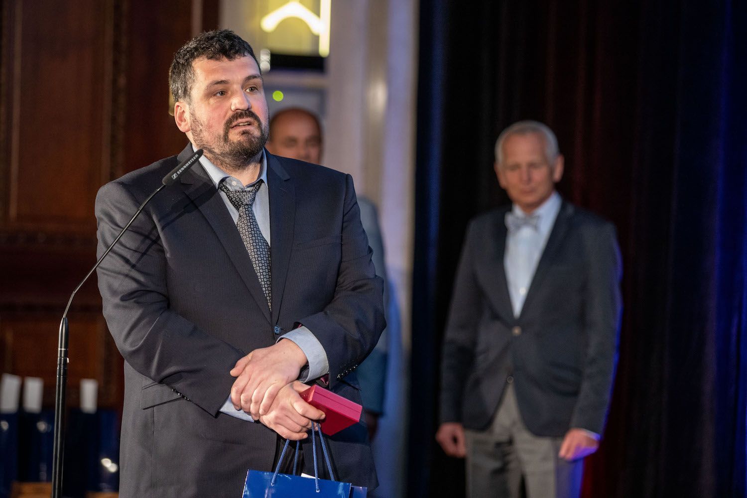 Jaroslav Komárek při předávání cen fair play 2019