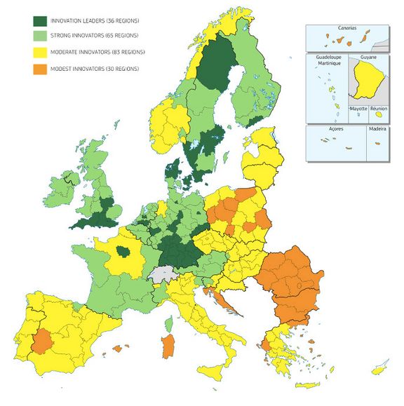 Evropský regionální přehled inovací