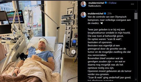 Michel Mulder pozdravil fanoušky na sociálních sítích.