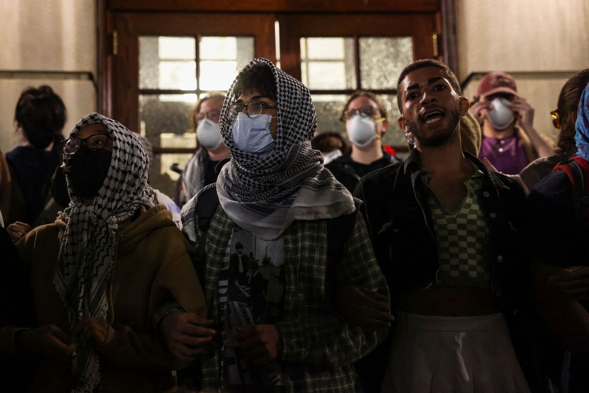 Kolumbijská univerzity protesty Palestina