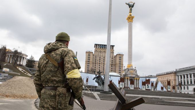 Válečný Kyjev, ilustrační snímek.