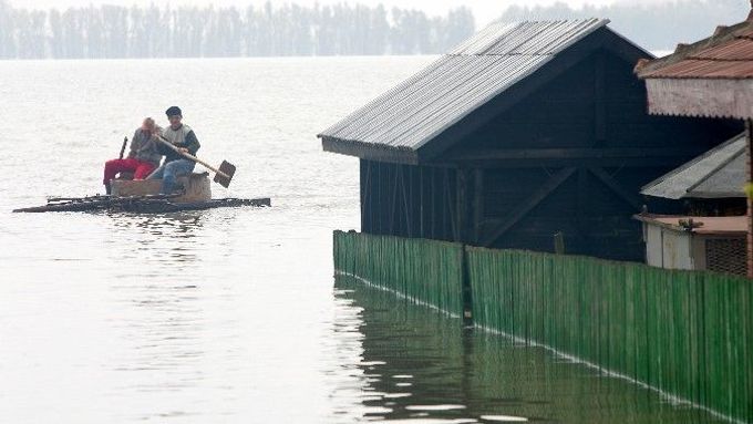 Záplavy v Rumunsku.