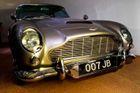 Výstava aut Jamese Bonda