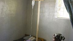 Malárie - nemocnice v liberijském Robertsportu