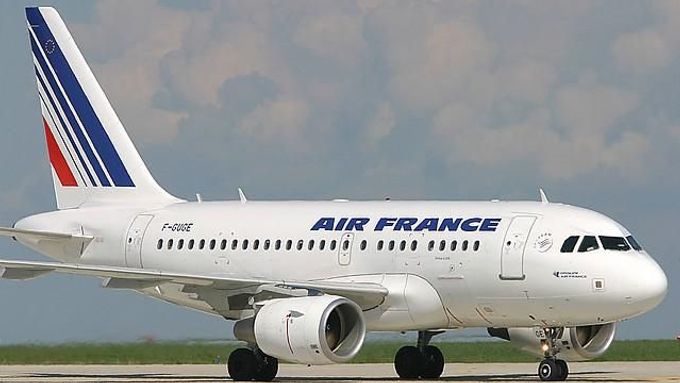 Letadlo Air France. Ilustrační foto.
