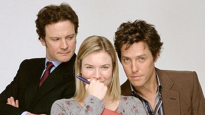 Colin Firth, Renée Zellweger a Hugh Grant ve snímku Bridget Jonesová - S rozumem v koncích