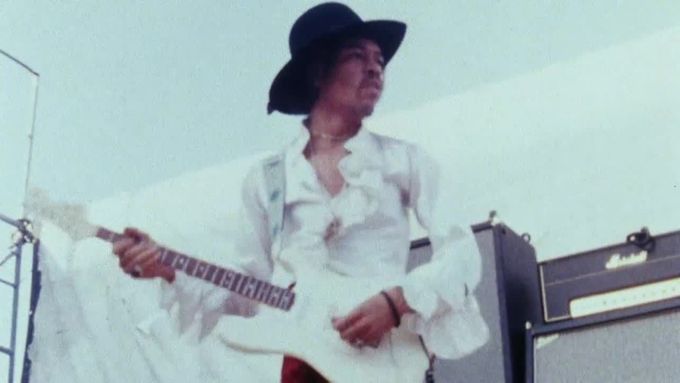Skladba Foxey Lady, jak ji Hendrix hrál roku 1968 na festivalu v Miami.
