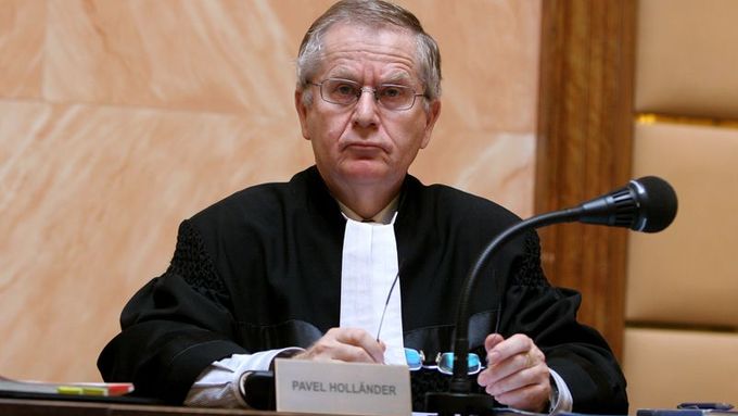 Pavel Holländer, místopředseda Ústavního soudu