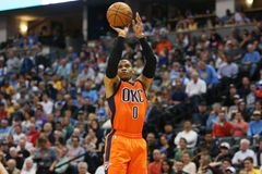 Westbrook dovedl basketbalisty Oklahomy k osmé výhře v NBA za sebou