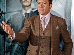 Premiéra filmu Sherlock Holmes v New Yorku - Robert Downey jr