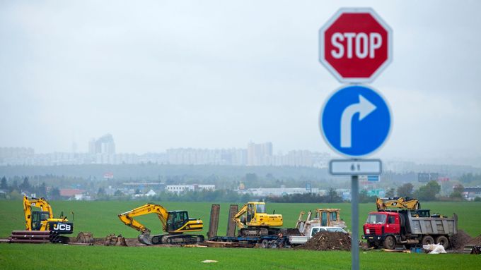 Domo Development chystá těsně před Prahou podél dálnice D1 obří komerční zónu o délce dva kilometry