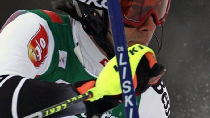 Rakušan Mario Matt vyhrál první kolo slalomu na MS v Aare.