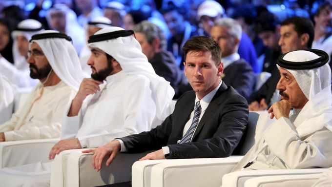 Lionel Messi v Dubaji