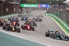 Start kvalifikačního sprintu na Velkou cenu Brazílie F1 2021