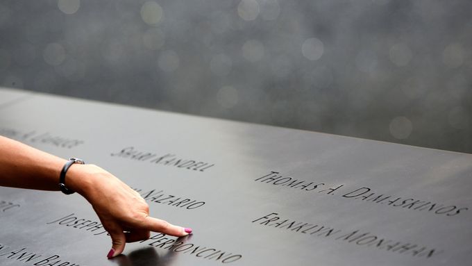 Památník obětem teroristických útoků z 11. září 2001.