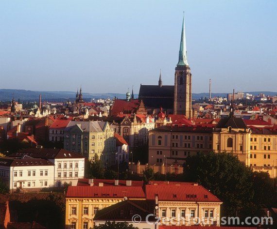 Plzeň - pohled na město