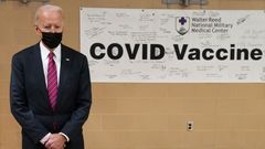 Joe Biden, očkování, vakcína, covid-19, koronavirus.
