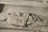 Mumie v kryptě kostela sv. Prokopa ve Vamberku.