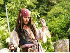 Piráti z Karibiku: Truhla mrtvého muže - Johnny Depp jako Jack Sparrow