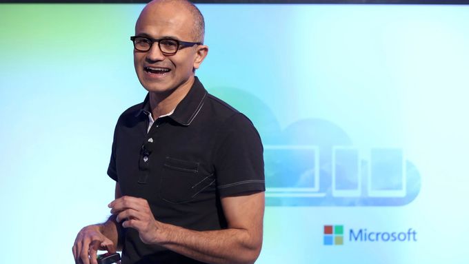 Satya Nadella, nový šéf Microsoftu.