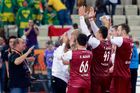Katarští házenkáři jsou po výhře nad Slovinskem v osmifinále