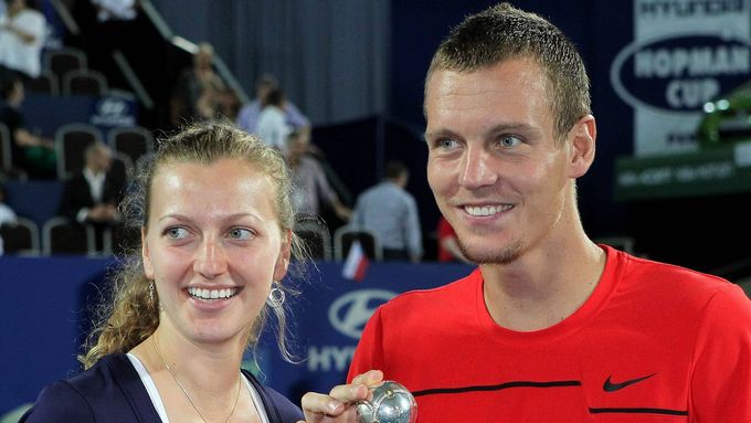 V roce 2012 vyhrála Kvitová Hopman Cup s Tomášem Berdychem. Povede se jí stejně i s Radkem Štěpánkem?