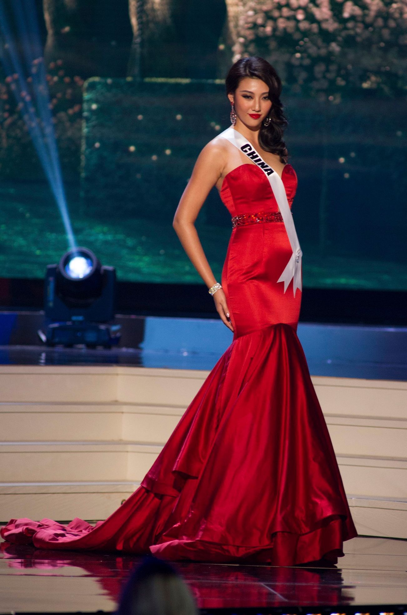 Yanliang Hu, Miss Čína 2014 (Miss Universe v Miami)