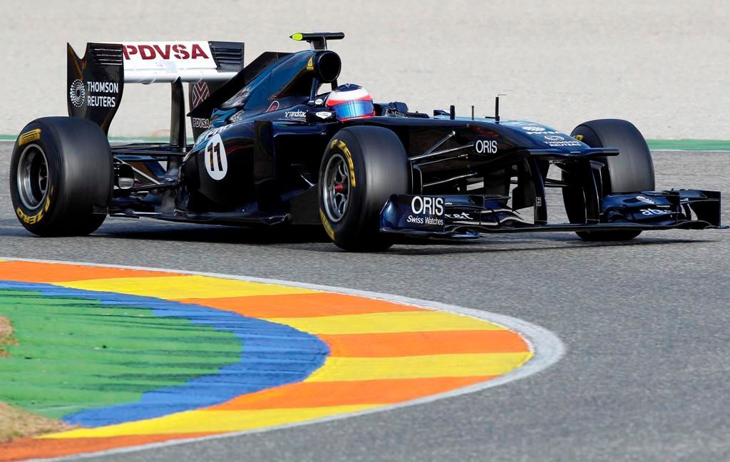 Testy F1 ve Valencii: Barrichello