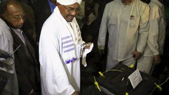 Súdánský prezident Umar Bašír.