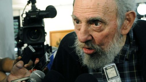 Fidel Castro přišel osobně odevzdat svůj hlas.