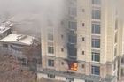 Kábulským hotelem oblíbeným mezi Číňany otřásl výbuch. Zemřeli nejméně tři lidé