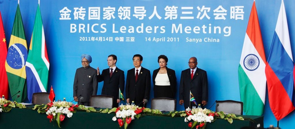 Skupina BRICS - summit v Číně