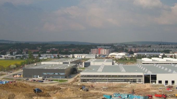 Průmyslová zóna, ilustrační foto