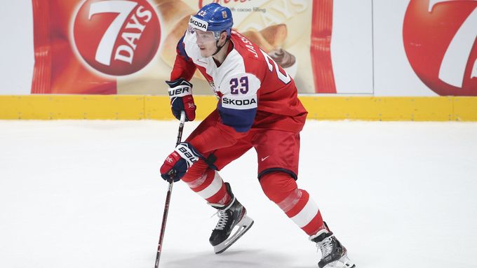 Dmitrij Jaškin na mistrovství světa 2019 v Bratislavě.