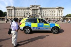 Muže, který zaútočil šavlí na hlídku u Buckinghamského paláce, obvinili z terorismu