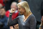 Bitvu českých tenistek ve Fed Cupu bude komentovat Martina Navrátilová