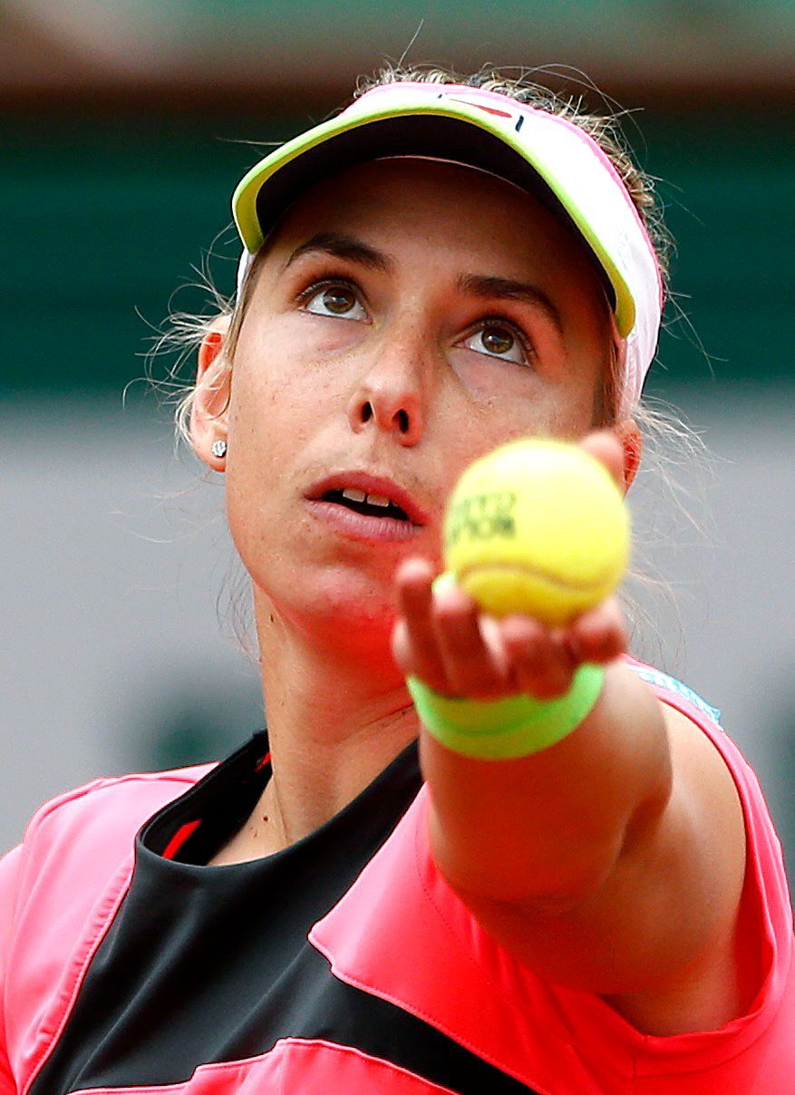 Marina Erakovicová v prvním kole French Open 2015