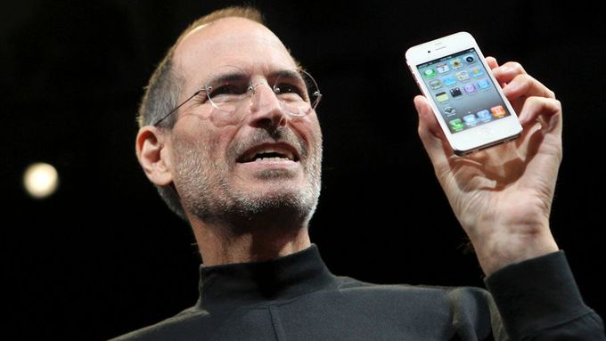 Šéf Applu Steve Jobs.