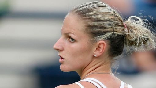Karolína Plíšková v semifinále turnaje v Dubaji 2015