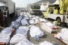 Nová statistika tragédie u Mekky: Při nejhorším neštěstí, které pouť kdy postihlo, zemřelo 1453 lidí