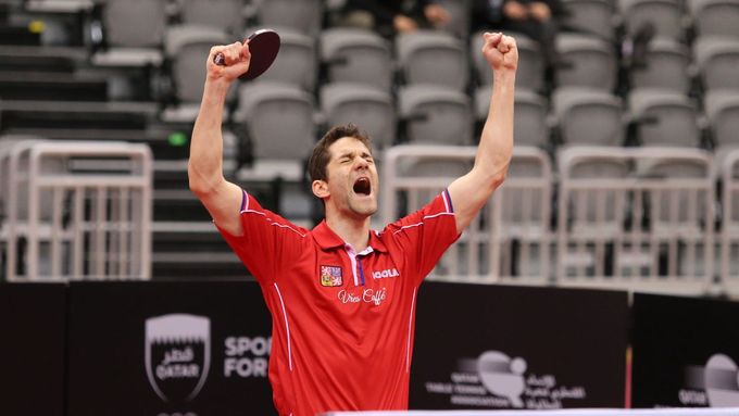 Lubomír Jančařík vyhrál kvalifikační turnaj v Dauhá a oslavil postup do Tokia.