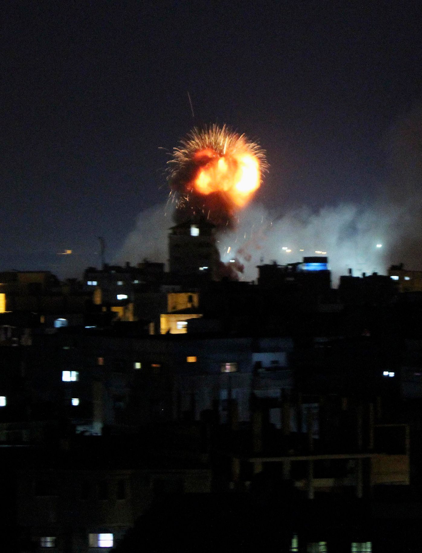 Palestina - Izrael - Rafah - nálet – gaza - rakety