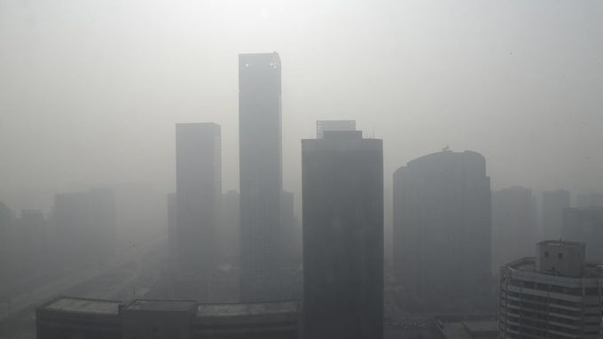 Smog - ilustrační foto.
